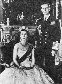 Queen Elizabeth II pic from 1953